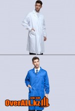 Лабораторный халат, темно-синий