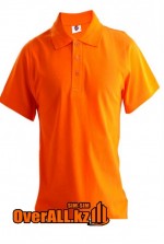 Оранжевая футболка поло